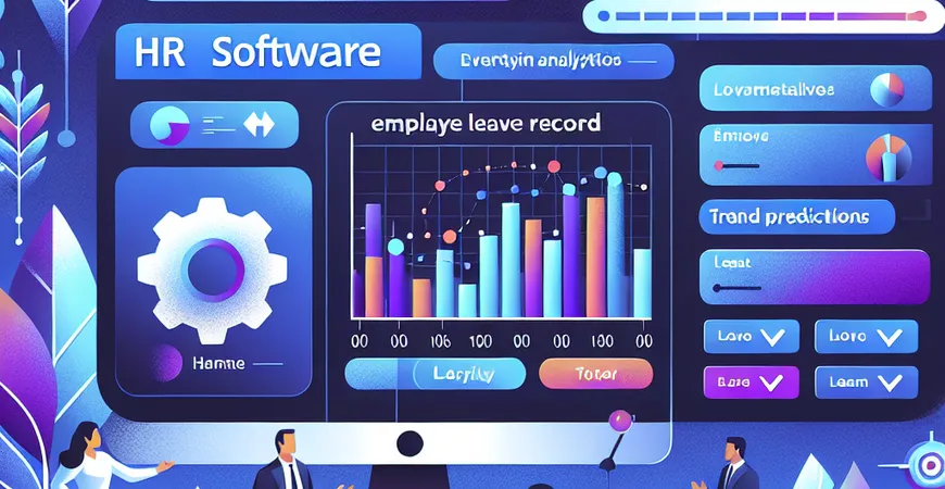 HR 软件如何管理员工请假记录？统计分析与趋势预测